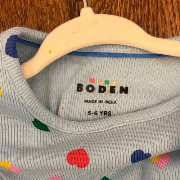 Boden ribbed long sleeve dress with ruffles. - Picture 5 of 5